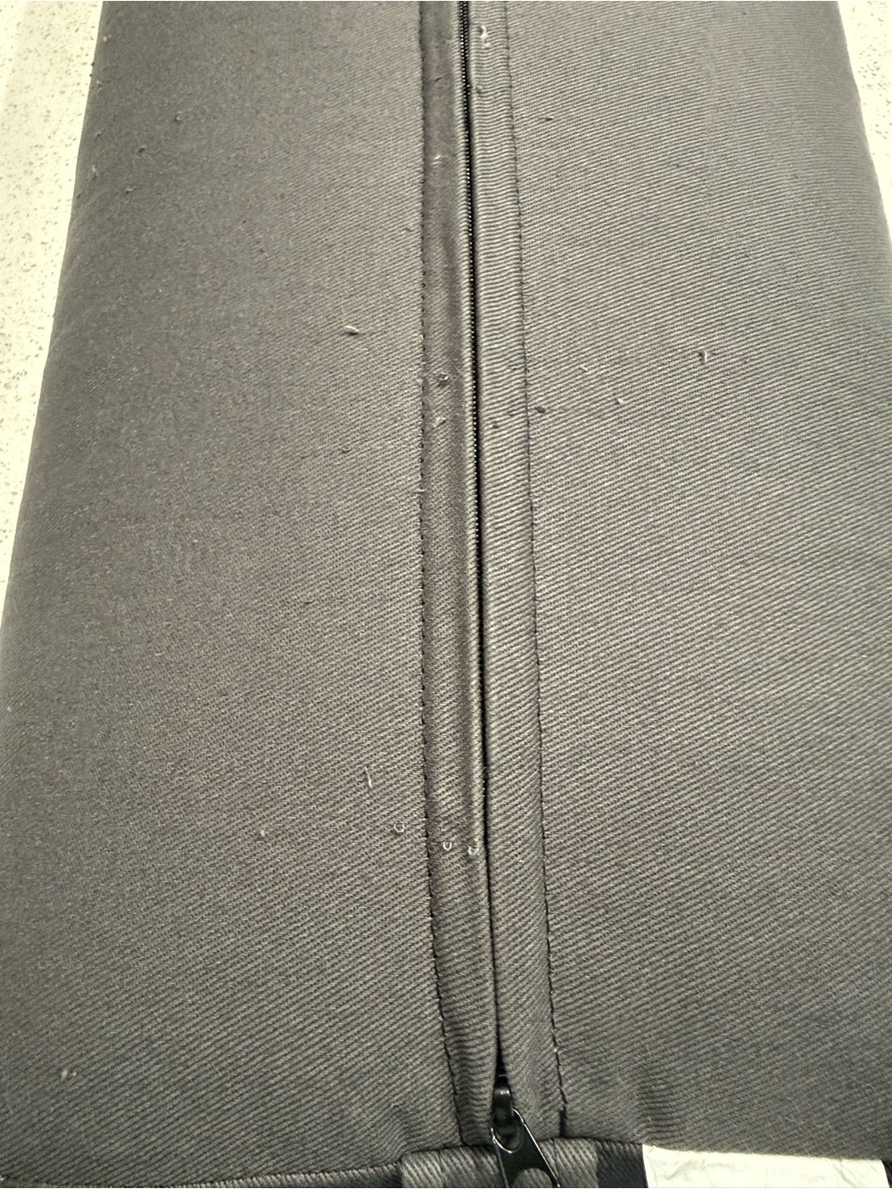 Hugger Mugger Standard Yoga Bolster Dark Gray Women's Lumbar Support Pillow - Picture 16 of 16